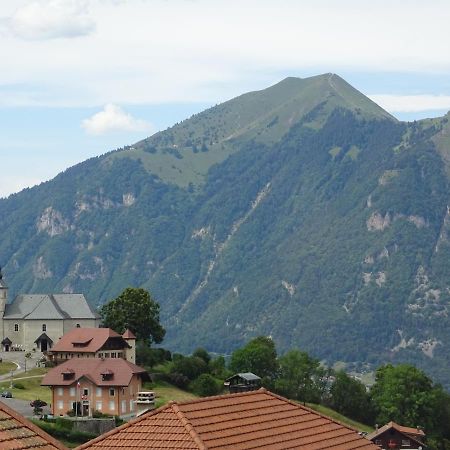 Chalet Neuf 6 Personnes Mont-Saxonnex Bagian luar foto