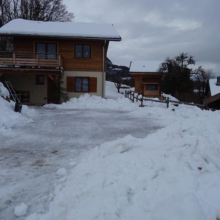 Chalet Neuf 6 Personnes Mont-Saxonnex Bagian luar foto