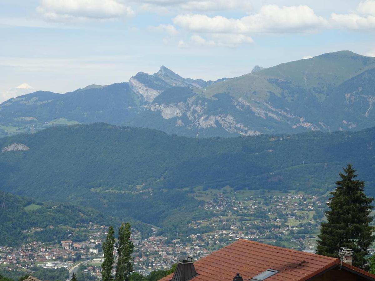 Chalet Neuf 6 Personnes Mont-Saxonnex Bagian luar foto
